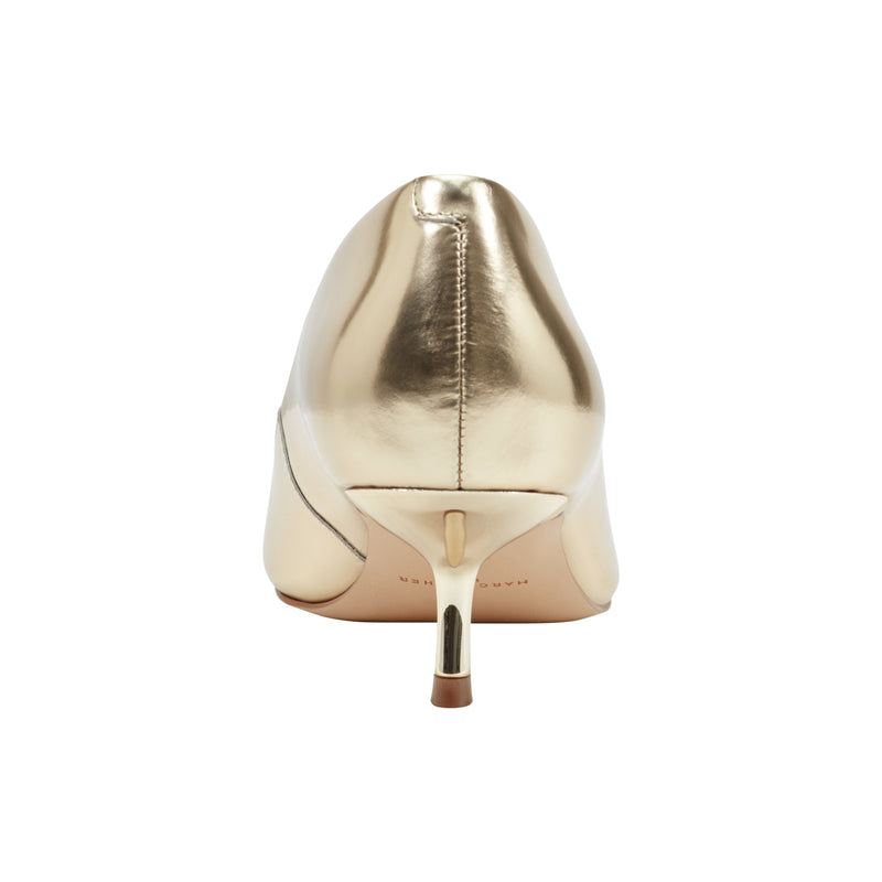Calynna Leather Kitten Heel Pump