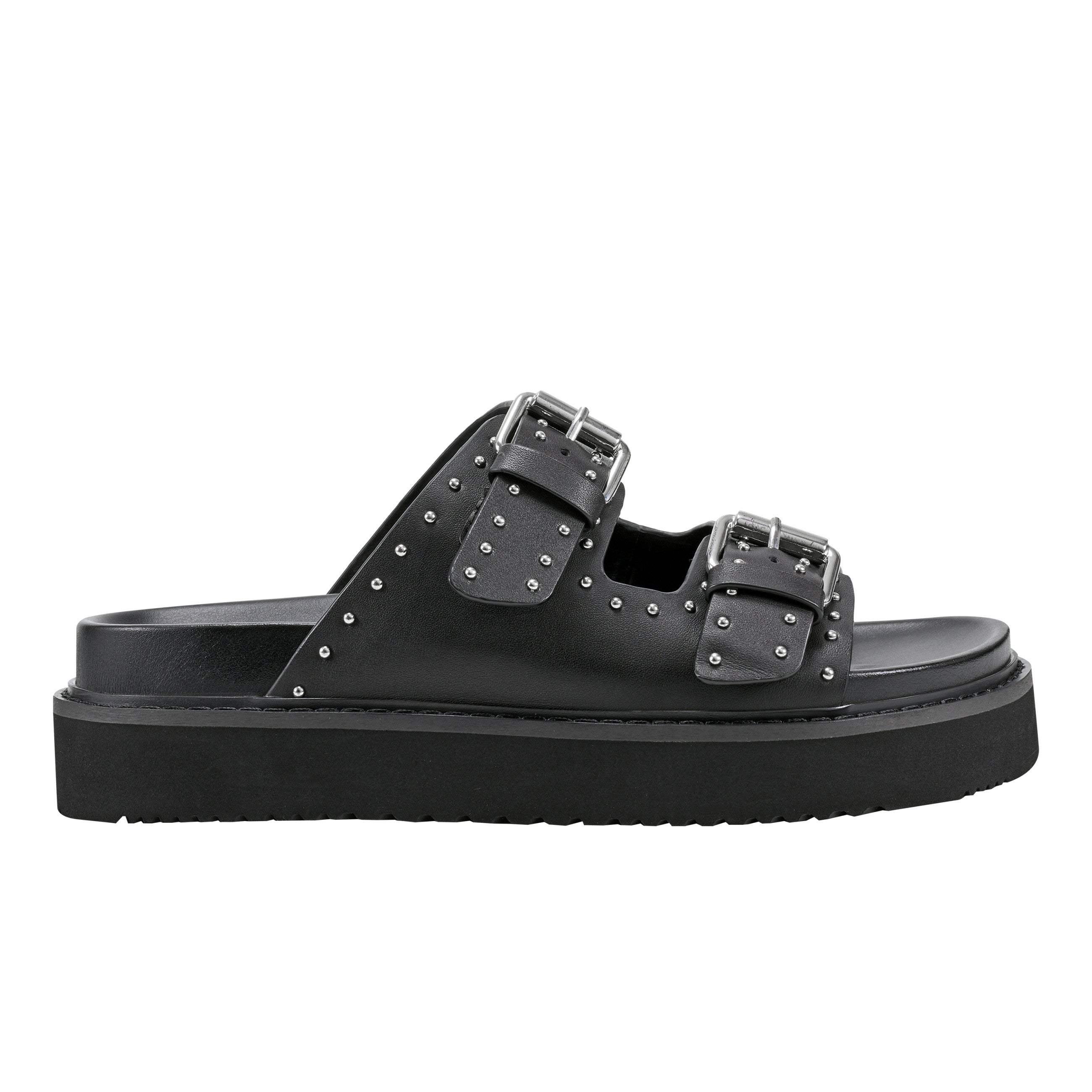 Agusta Studded Slide Sandal