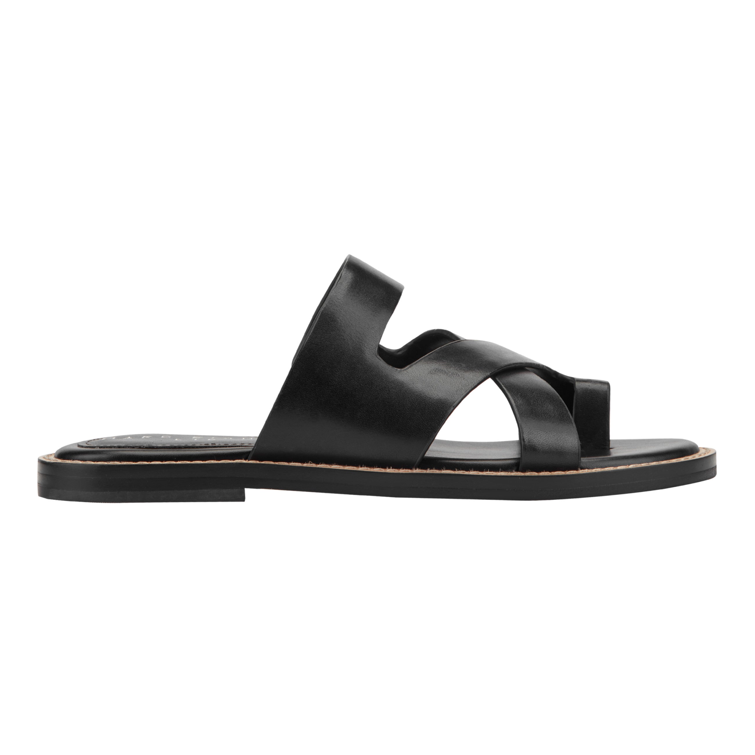 Genella Flat Leather Sandal