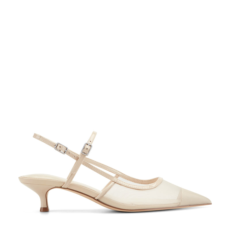 Ceddy Kitten Heel Slingback Pump