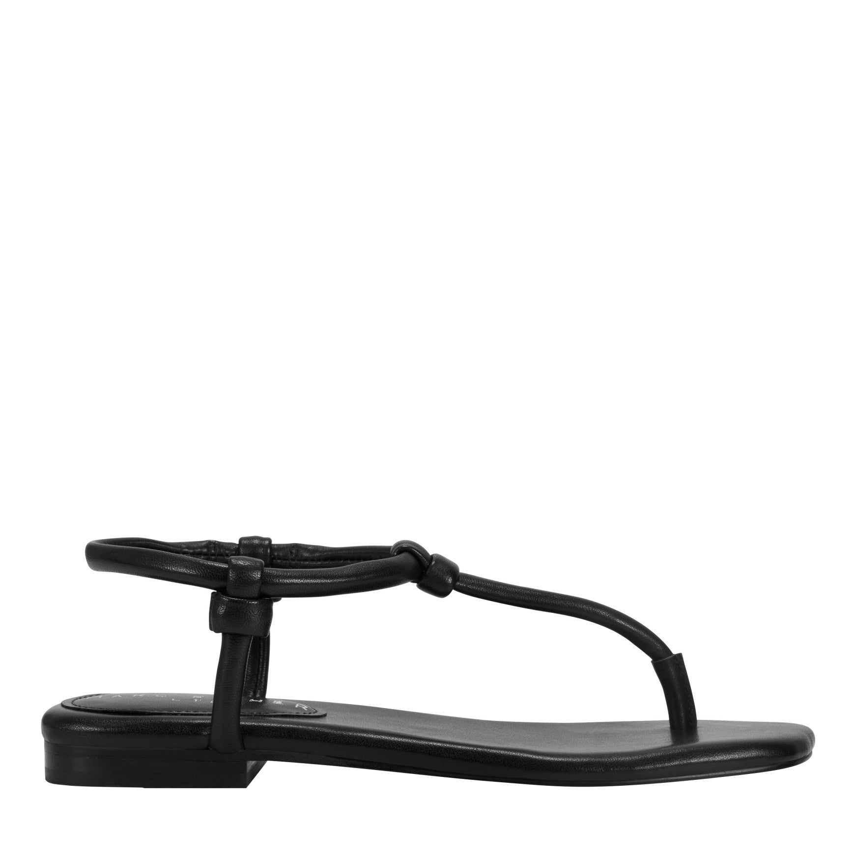 Maycee Thong Flat Leather Sandal