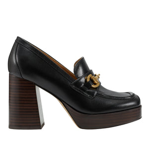 Marc Fisher Women's Kchris Heeled Loafers - Black Patent - Size 8M