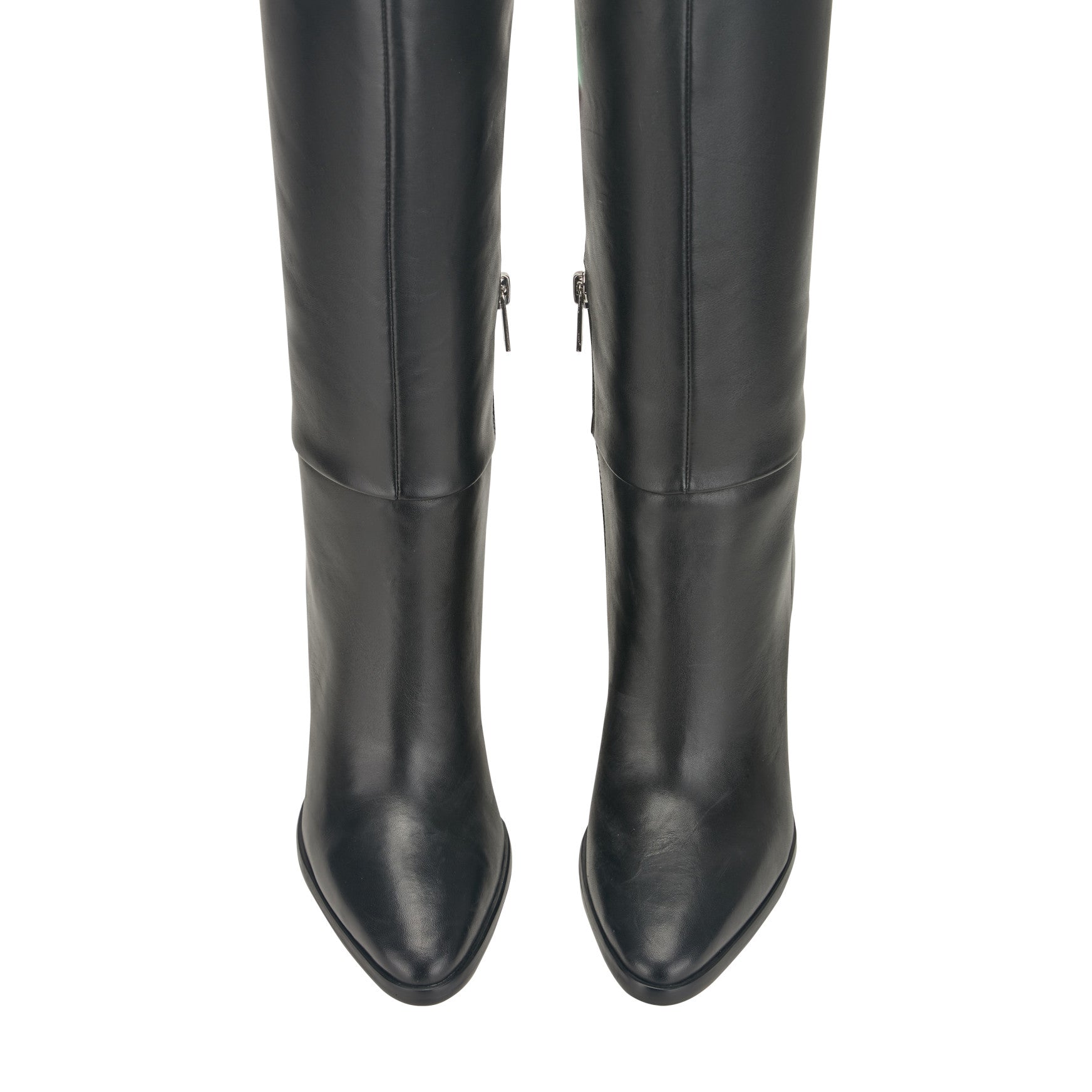 Women's Lannie Dress Leather Boot - Black Leather | Marc Fisher Footwear Women's Lannie Dress Leather Boot - Black Leather | Marc Fisher Footwear