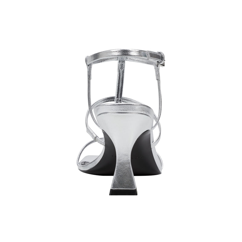silver leather dress sandals Women silver sandals