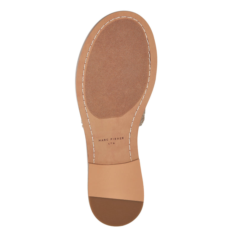 Glynne Woven Flat Sandal