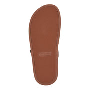 Verity Flat Leather Footbed Sandal