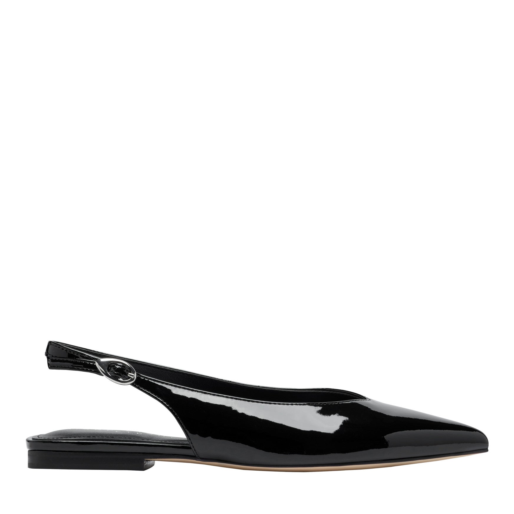 Gabra Leather Slingback Flat