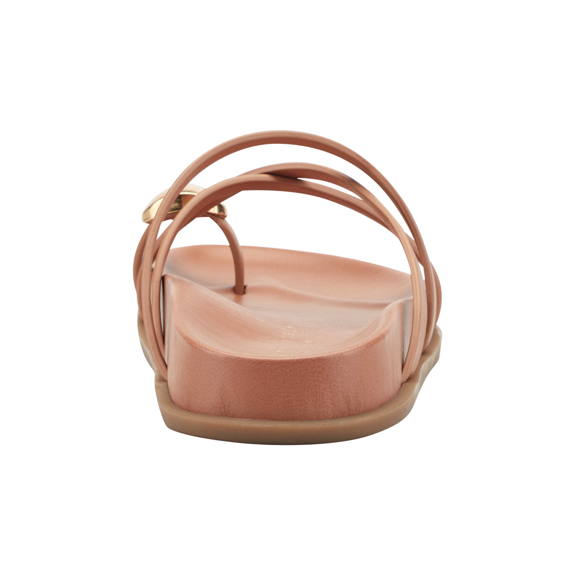 Braidey Strappy Flat Leather Sandal