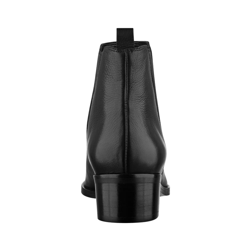 Yale Pointy Toe Chelsea Leather Bootie