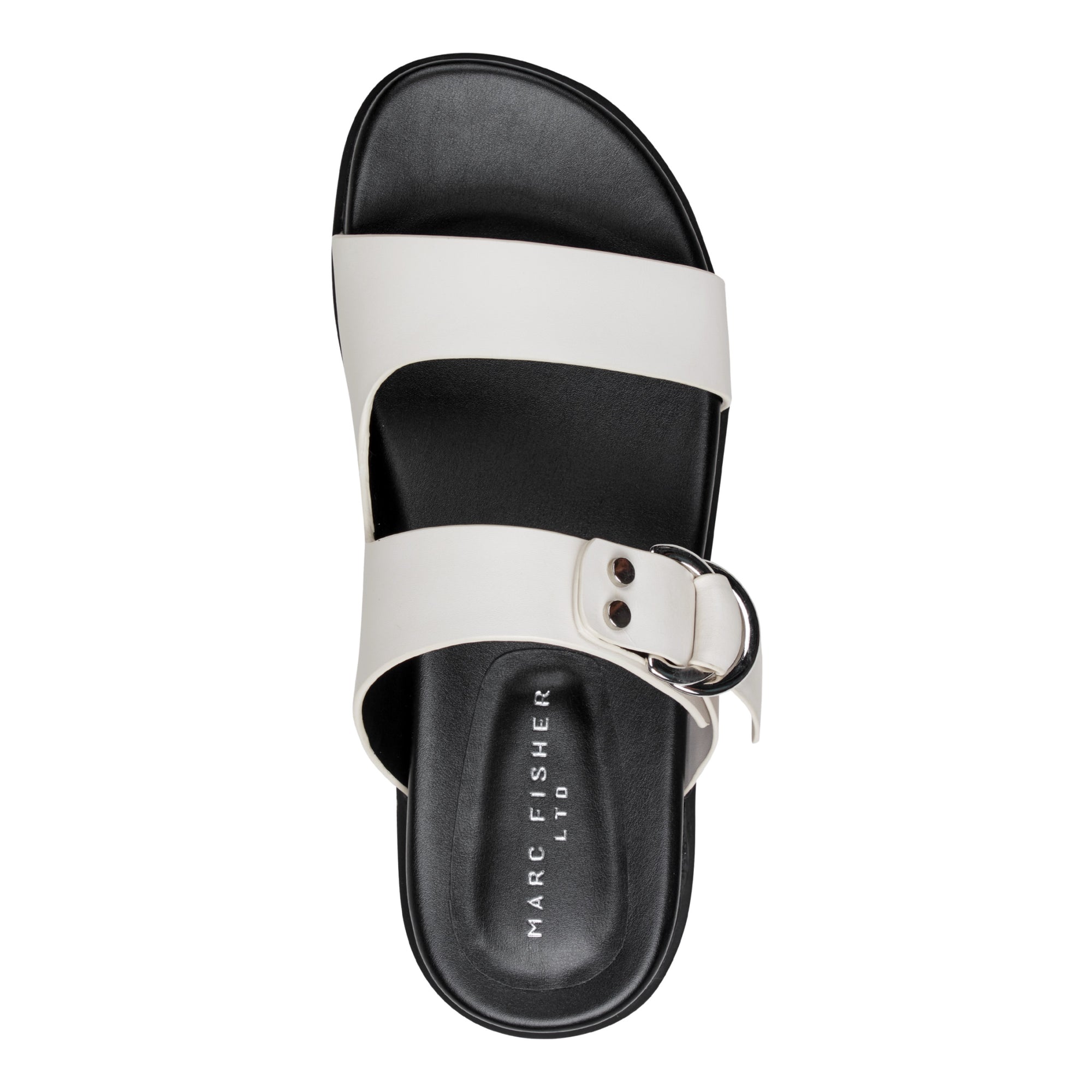 Gia Flat Leather Sandal