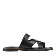 Genella Flat Leather Sandal