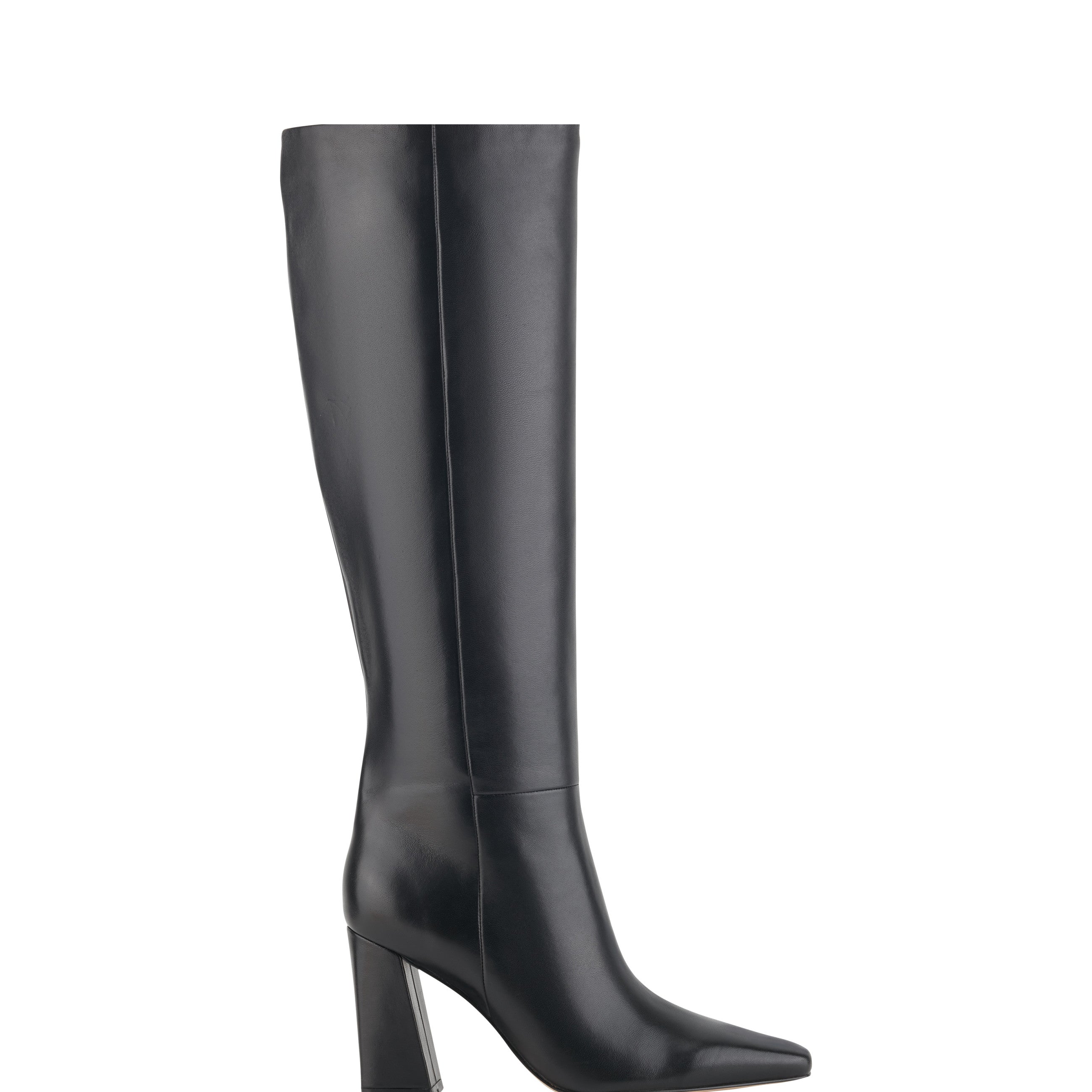 Yarli High Shaft Block Heel Dress Boots
