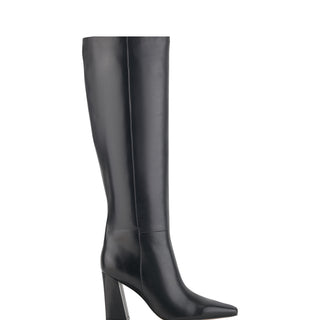 Yarli High Shaft Block Heel Dress Boots
