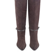 Ainsley Detailed Leather Boot