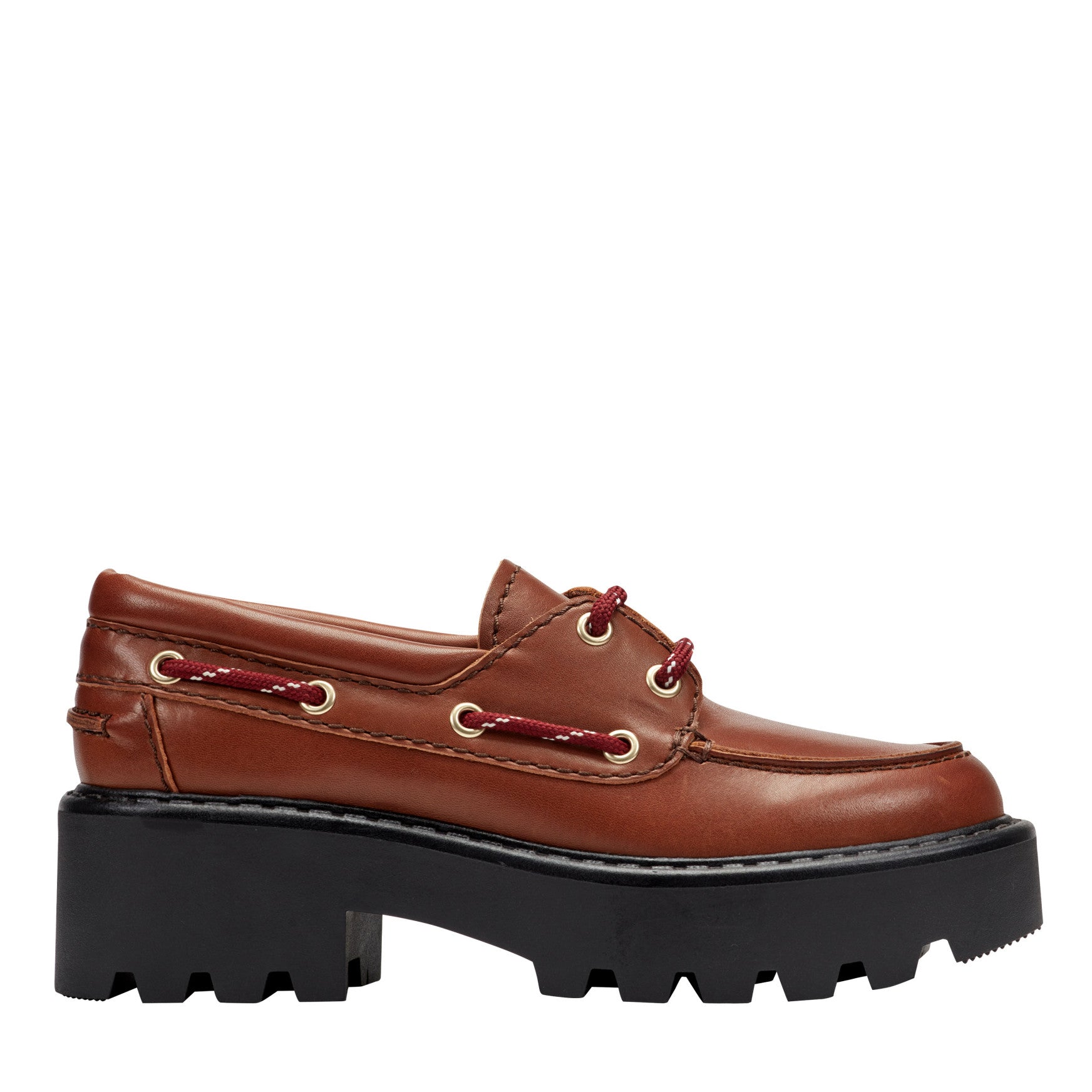 Peyten Leather Lug Sole Loafer