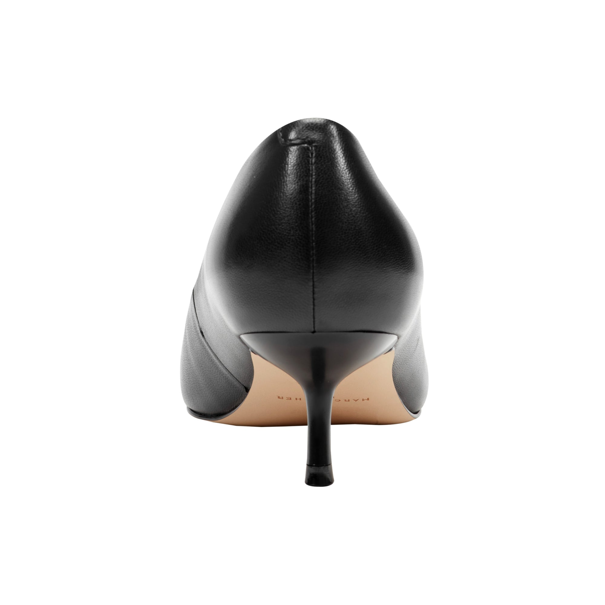 Calynna Leather Kitten Heel Pump