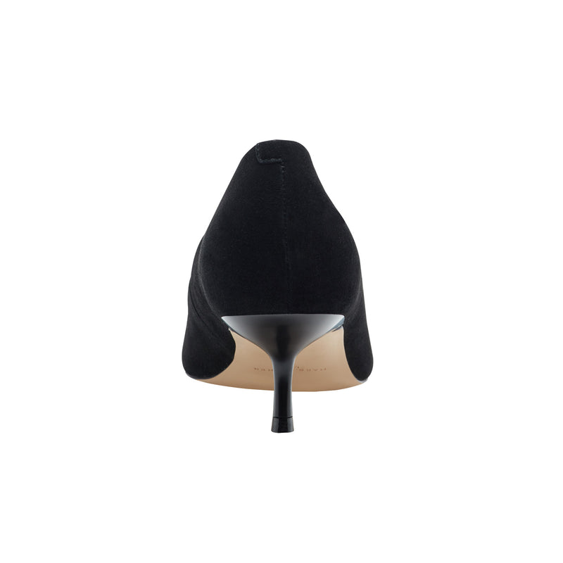 Calynna Leather Kitten Heel Pump