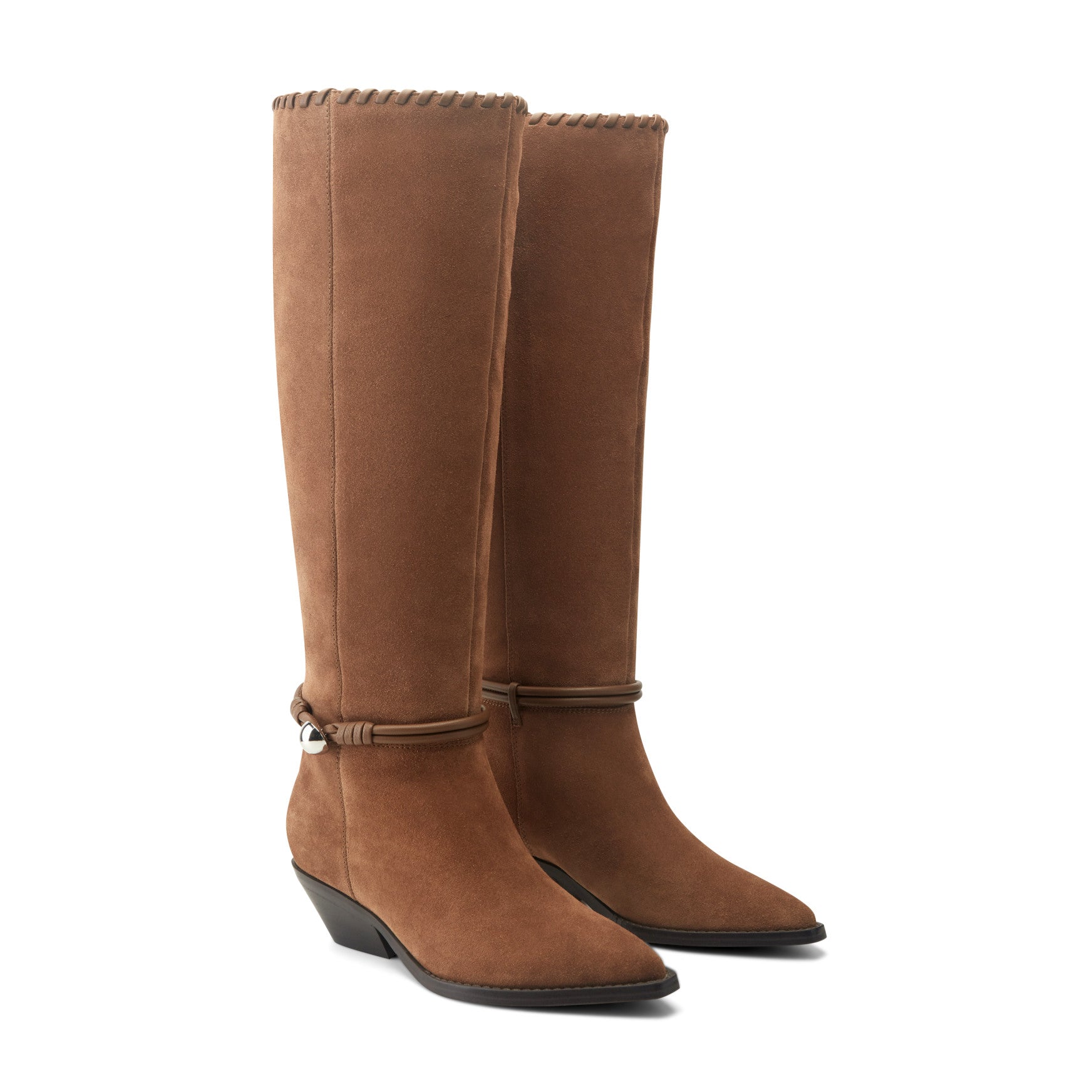 Ainsley Detailed Leather Boot