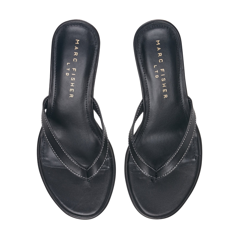 Antonia Leather Thong Sandal