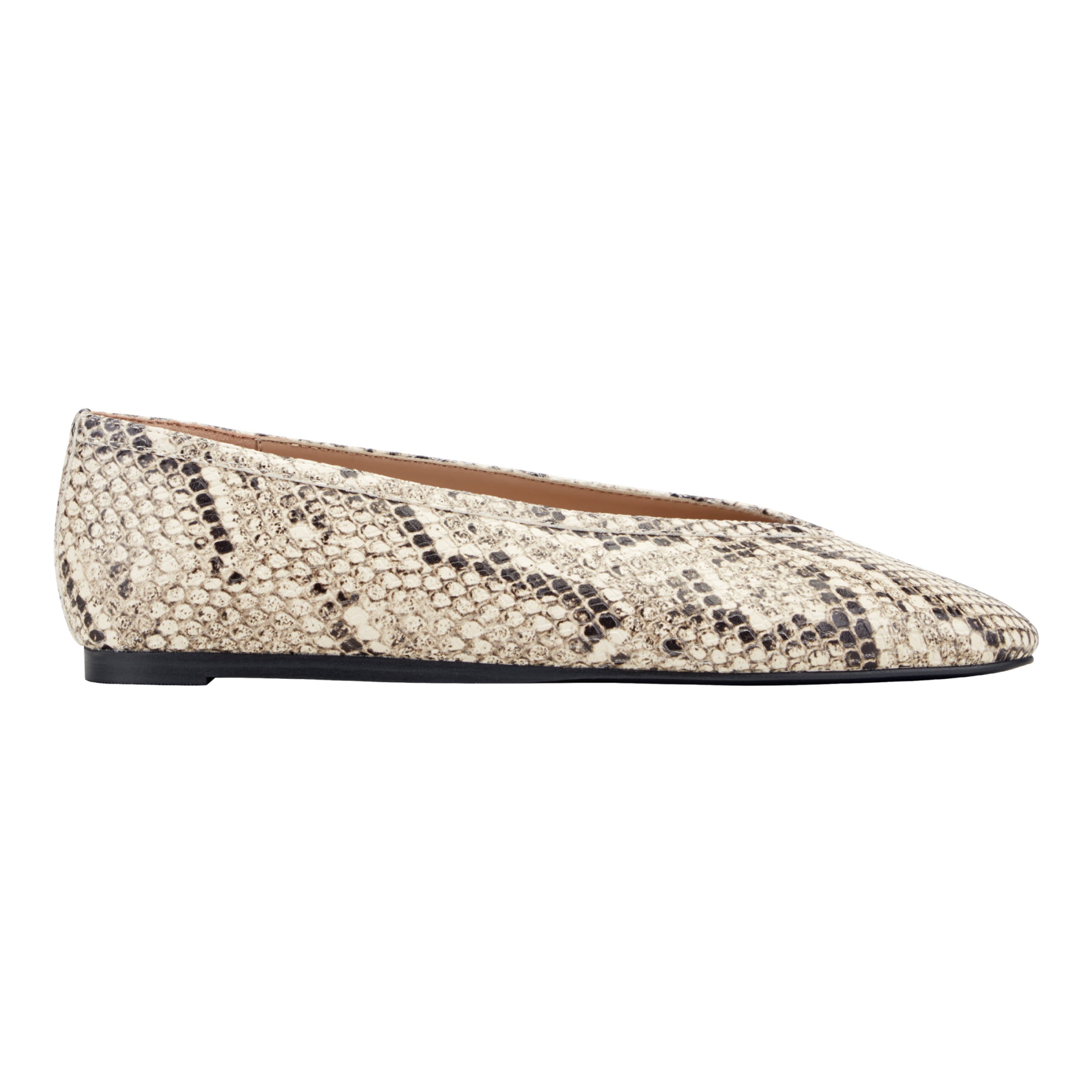 Gradi Leather Ballet Flat