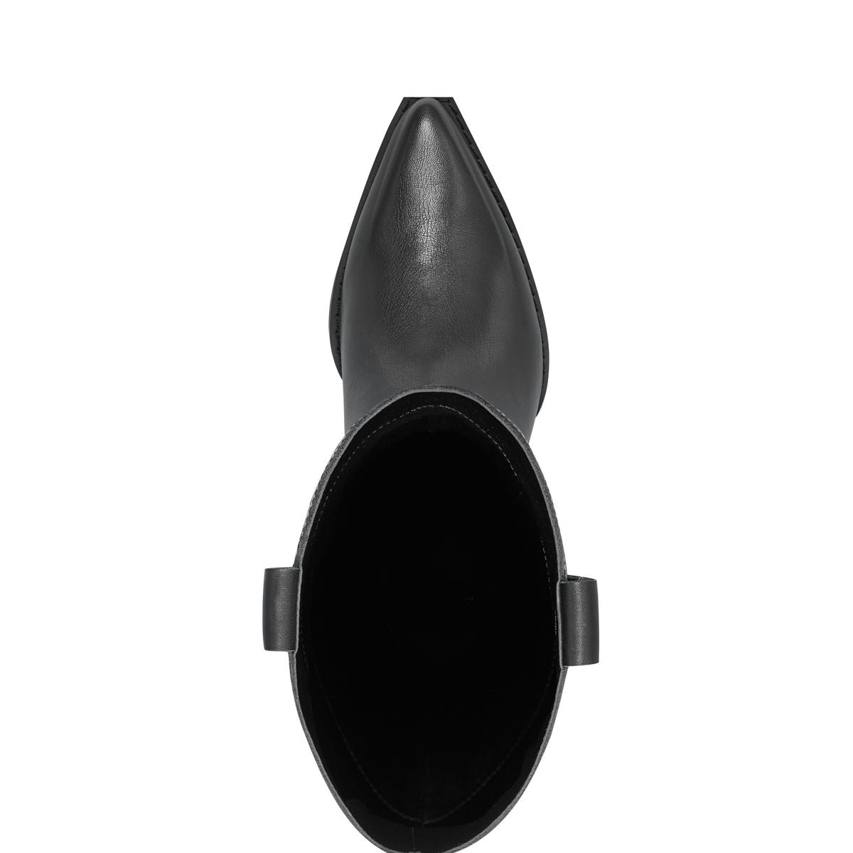 Rally Block Heel Pointy Toe Dress Boots