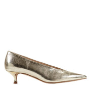 Cecile Leather Kitten Heel Pump
