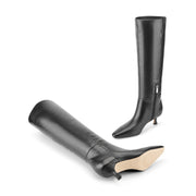Kaisley Leather Knee High Boot