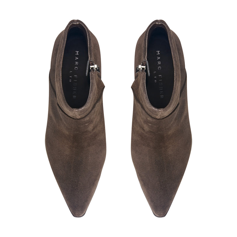Tarel Leather Ankle Bootie