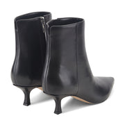 Francy Kitten Heel Leather Bootie