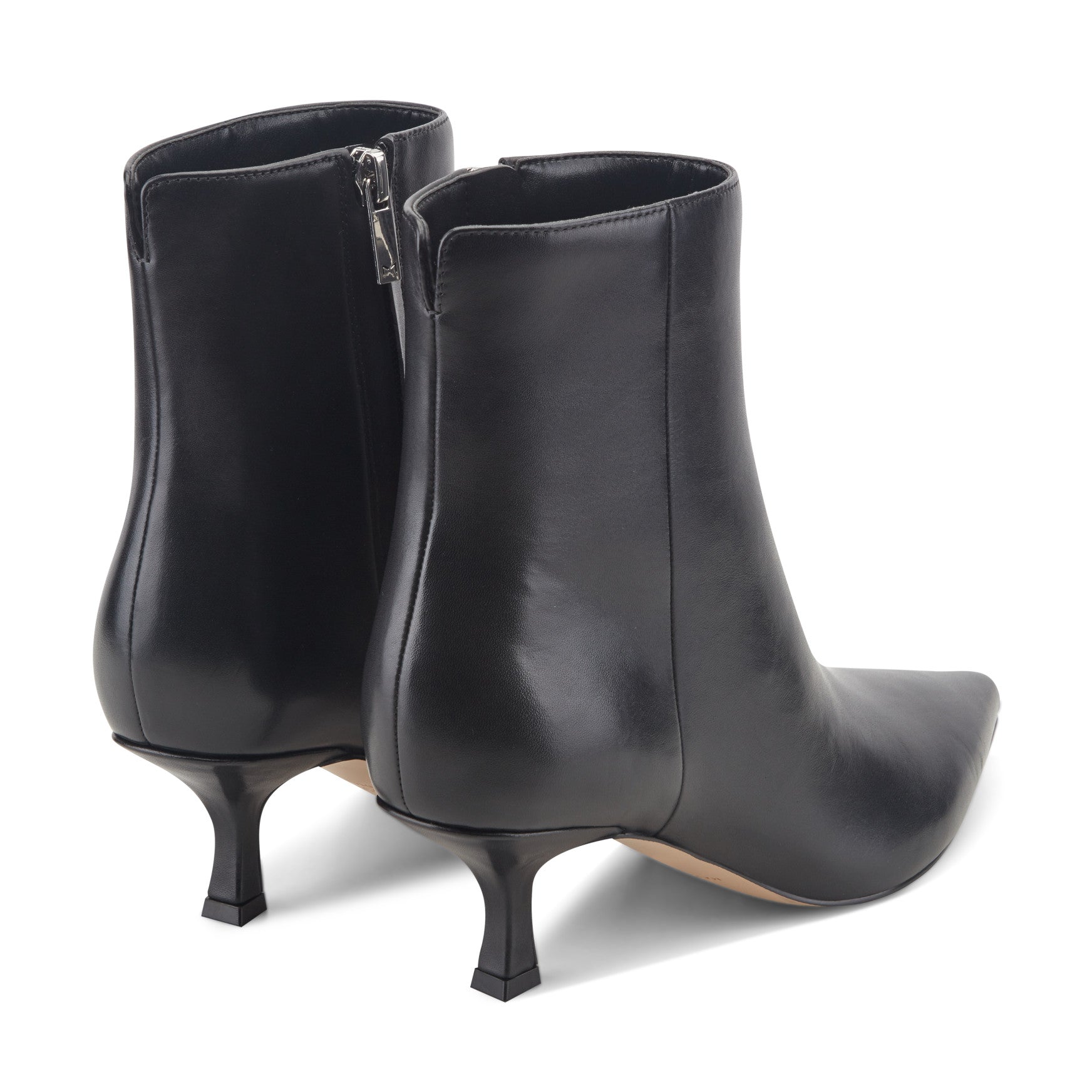 Francy Kitten Heel Leather Bootie