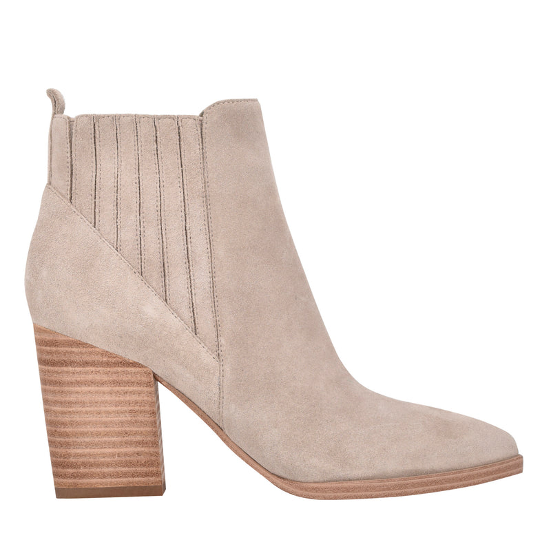 Alva Pointy Toe Leather Bootie