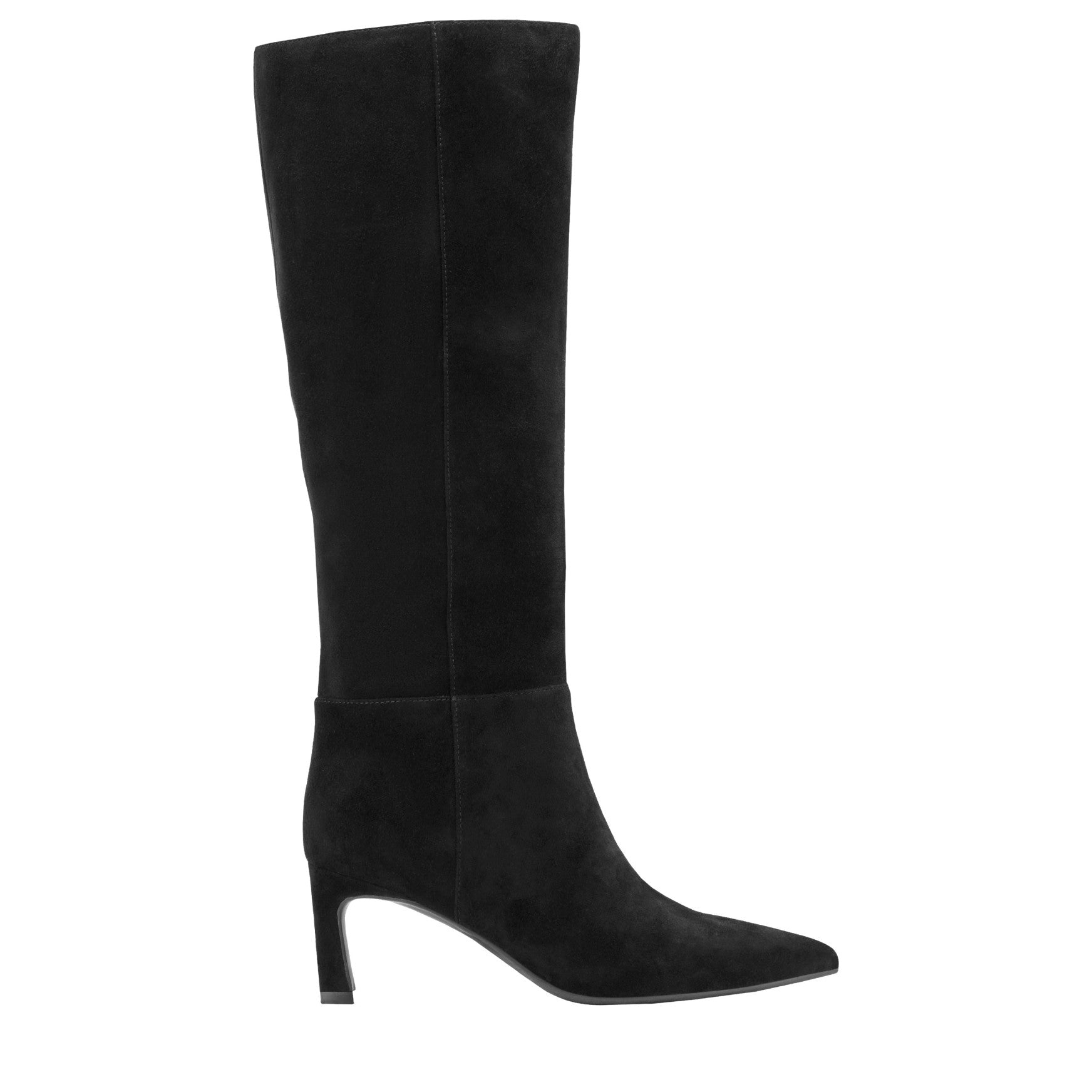 Lucinda Kitten Heel Leather Boot