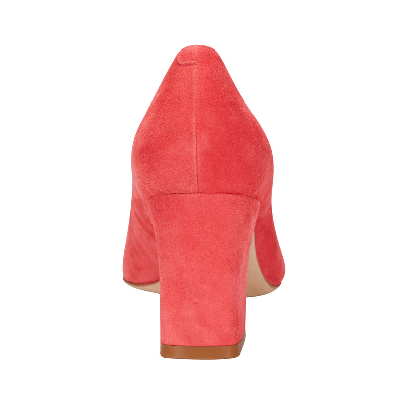 Zala Block Heel Pointy Toe Pump