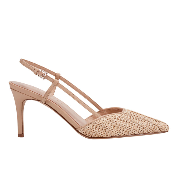 Women's Flory Slingback Pump - Natural | Marc Fisher Footwear