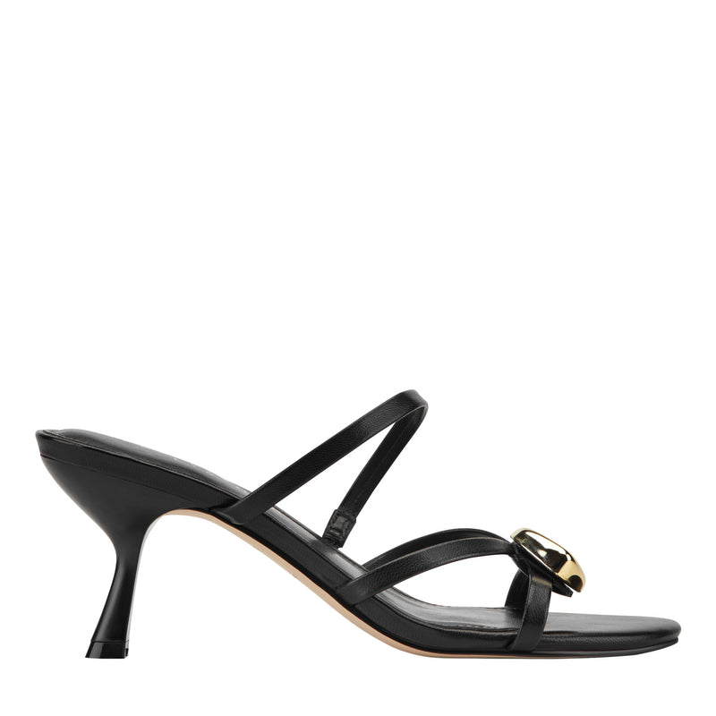 Natesa Leather Embellished Sandal