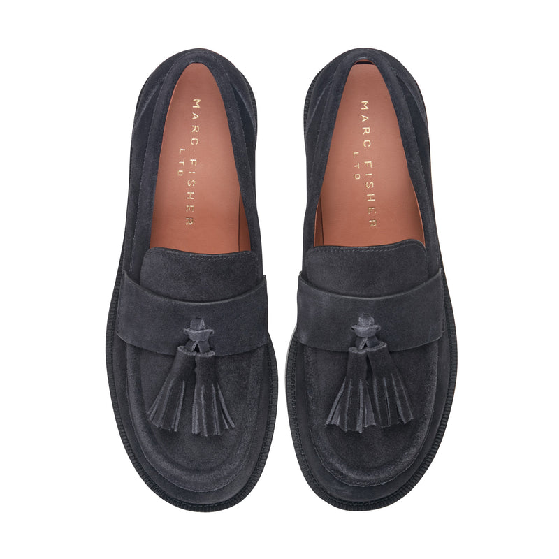 Tifani Leather Tassle Loafer