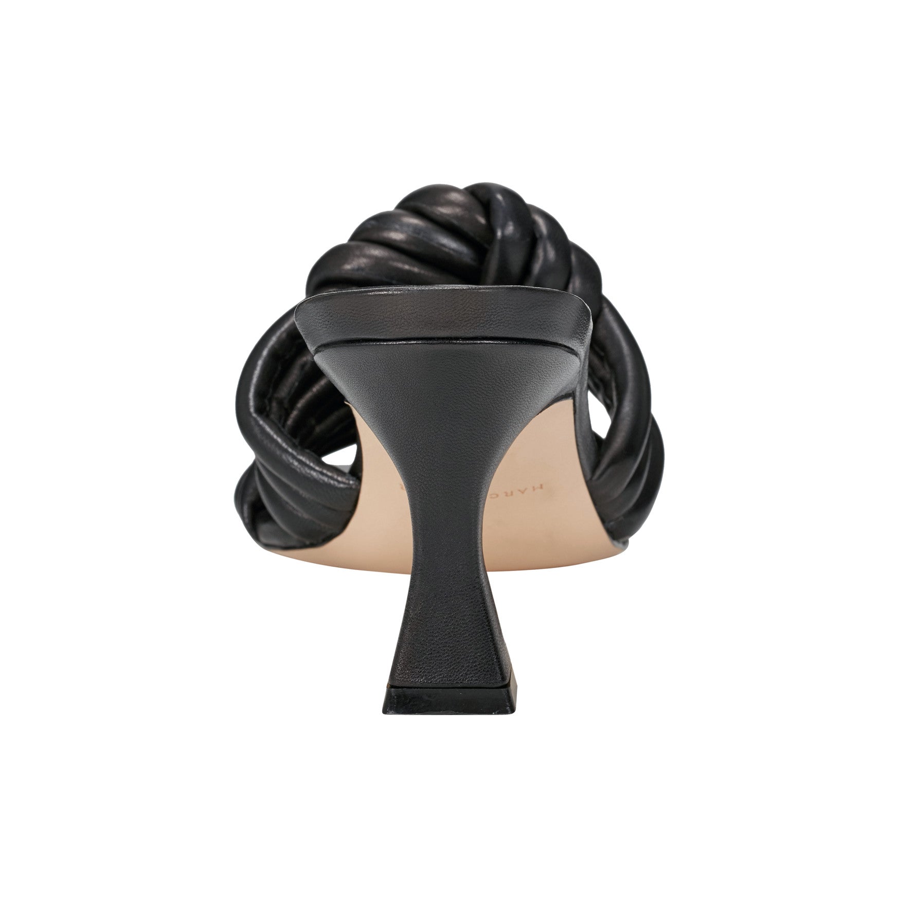 Dru Knotted Leather Slide Sandal