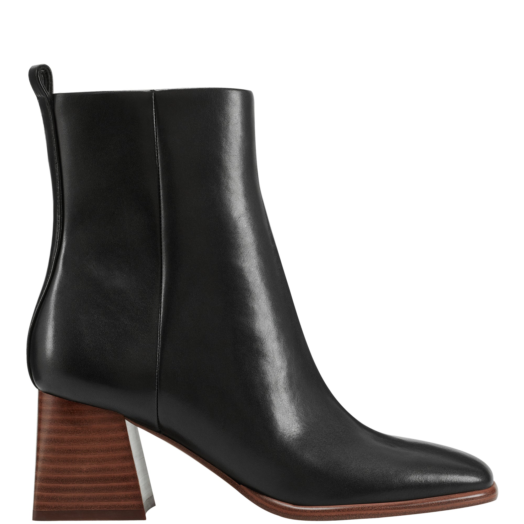 Marc fisher clearance black leather booties