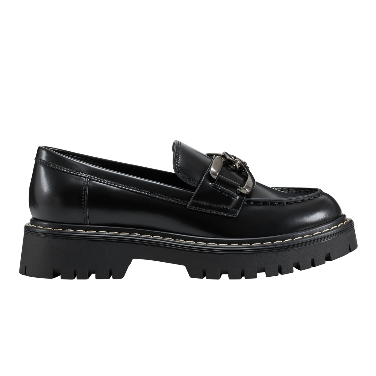 Trisca Lug Sole Chain Loafer
