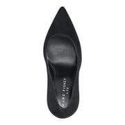 Abilene Leather Block Heel Pointy Toe Pump