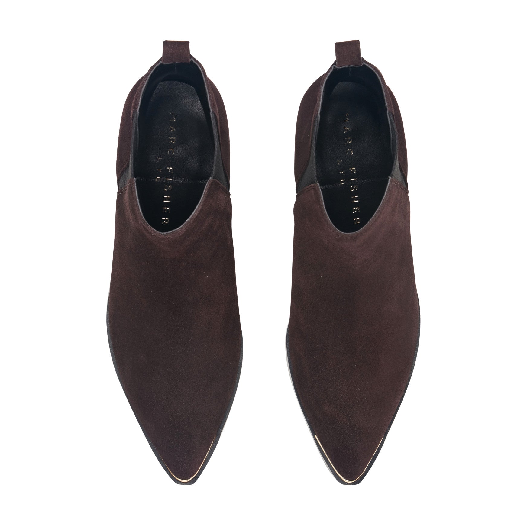 Yale Pointy Toe Chelsea Leather Bootie