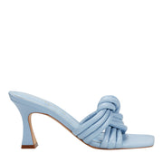 Dru Knotted Leather Slide Sandal