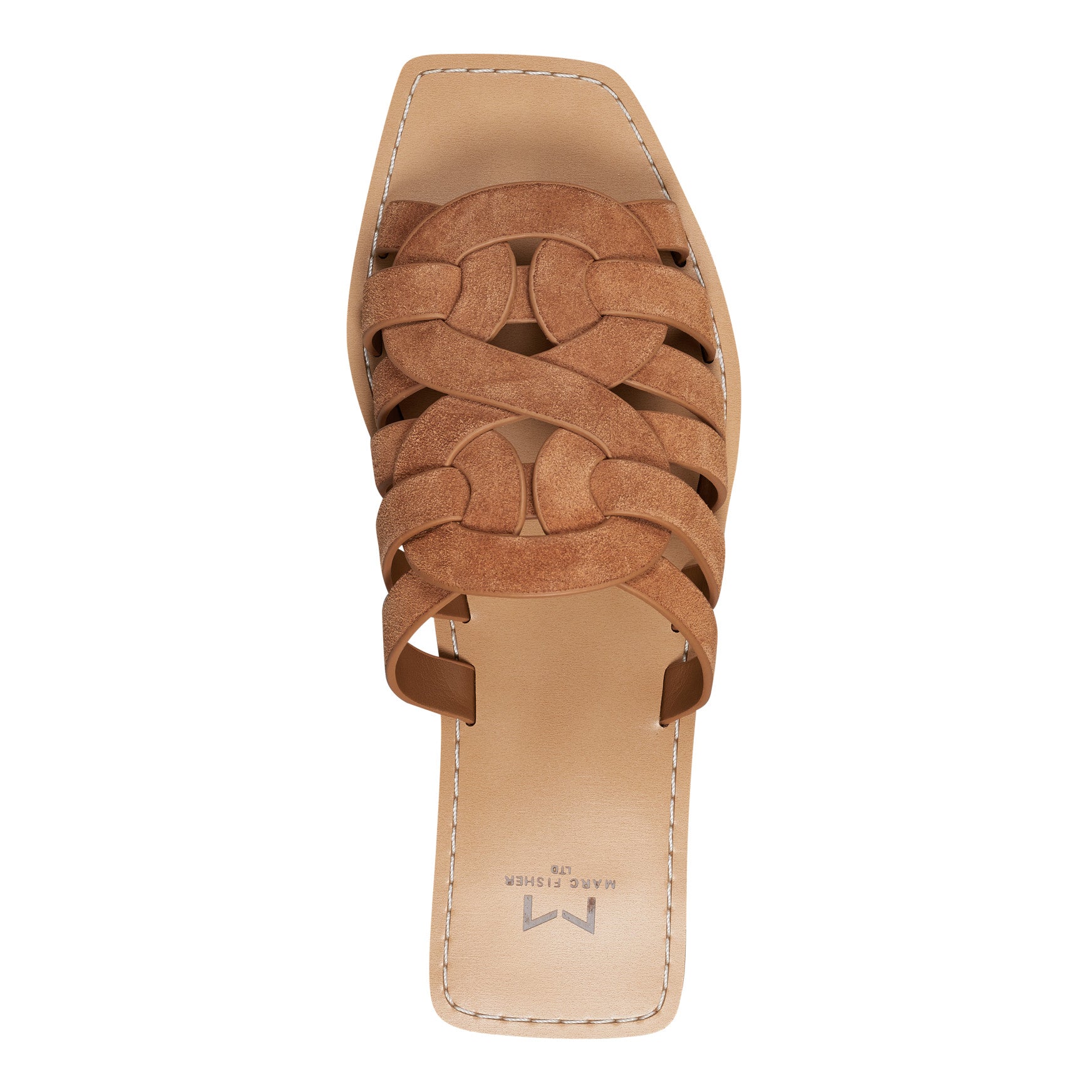Women's Kimiko Flat Slide Sandal - Natural | Marc Fisher Footwear