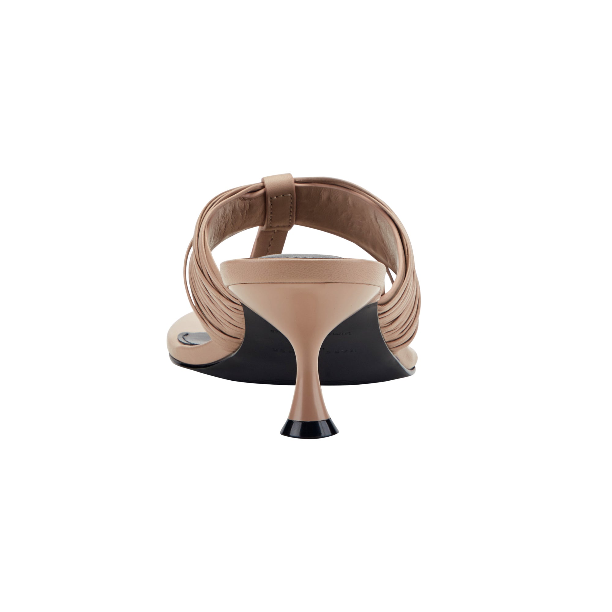 Pamilla Leather Heeled Thong Sandal