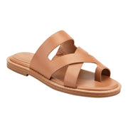 Genella Flat Leather Sandal