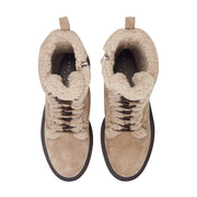 Braylee Leather Lace Up Bootie