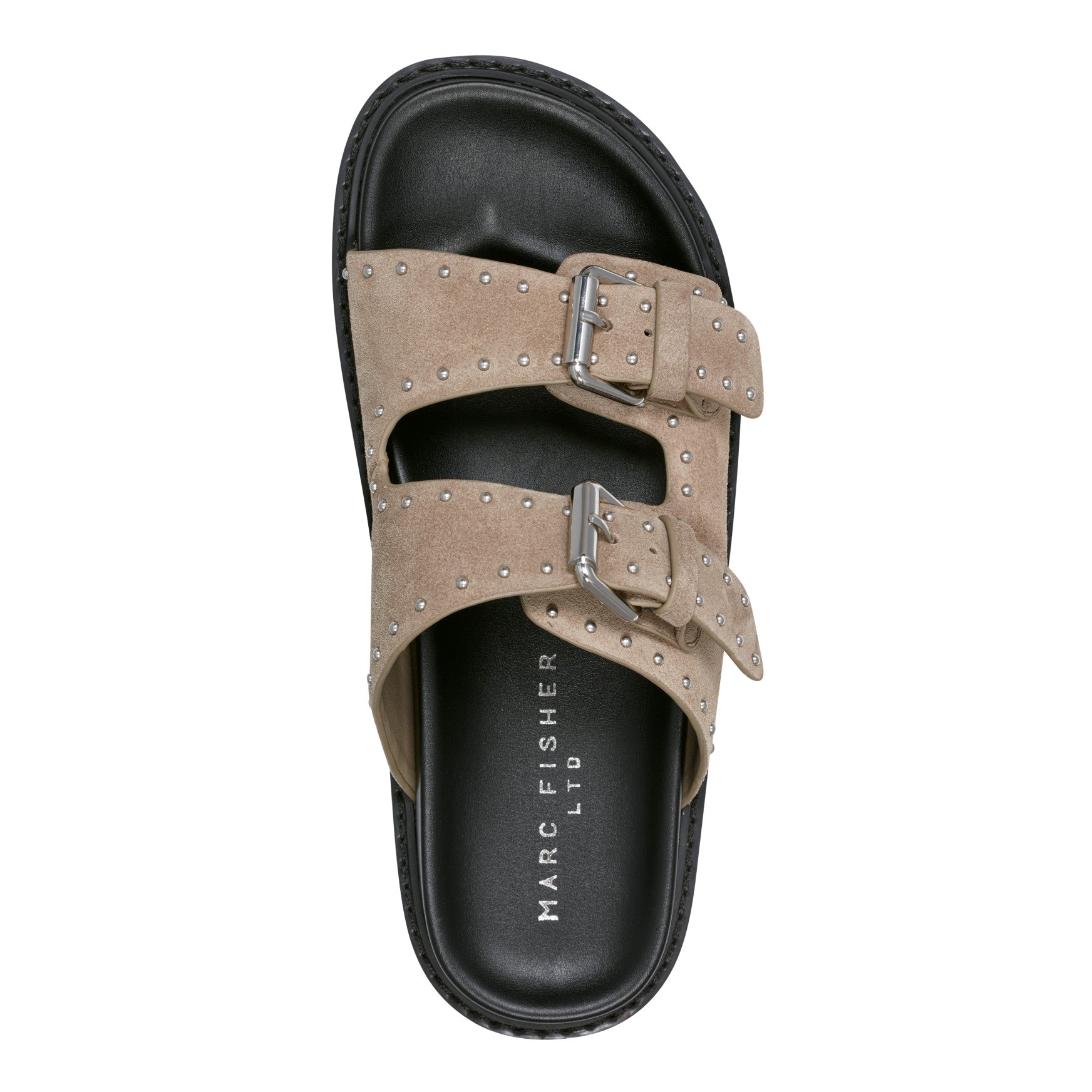 Agusta Studded Slide Sandal