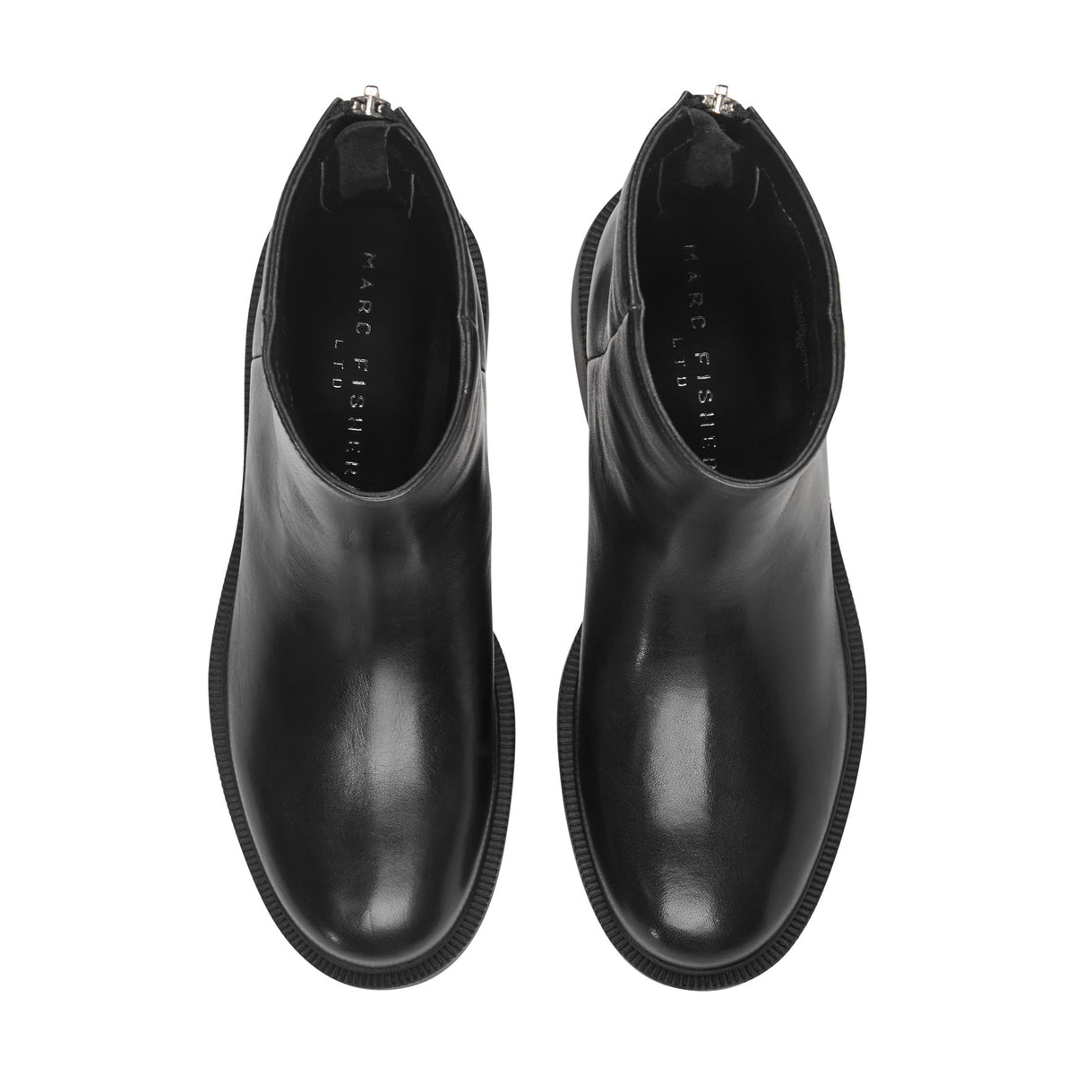 Shylina Leather Lug Sole Bootie