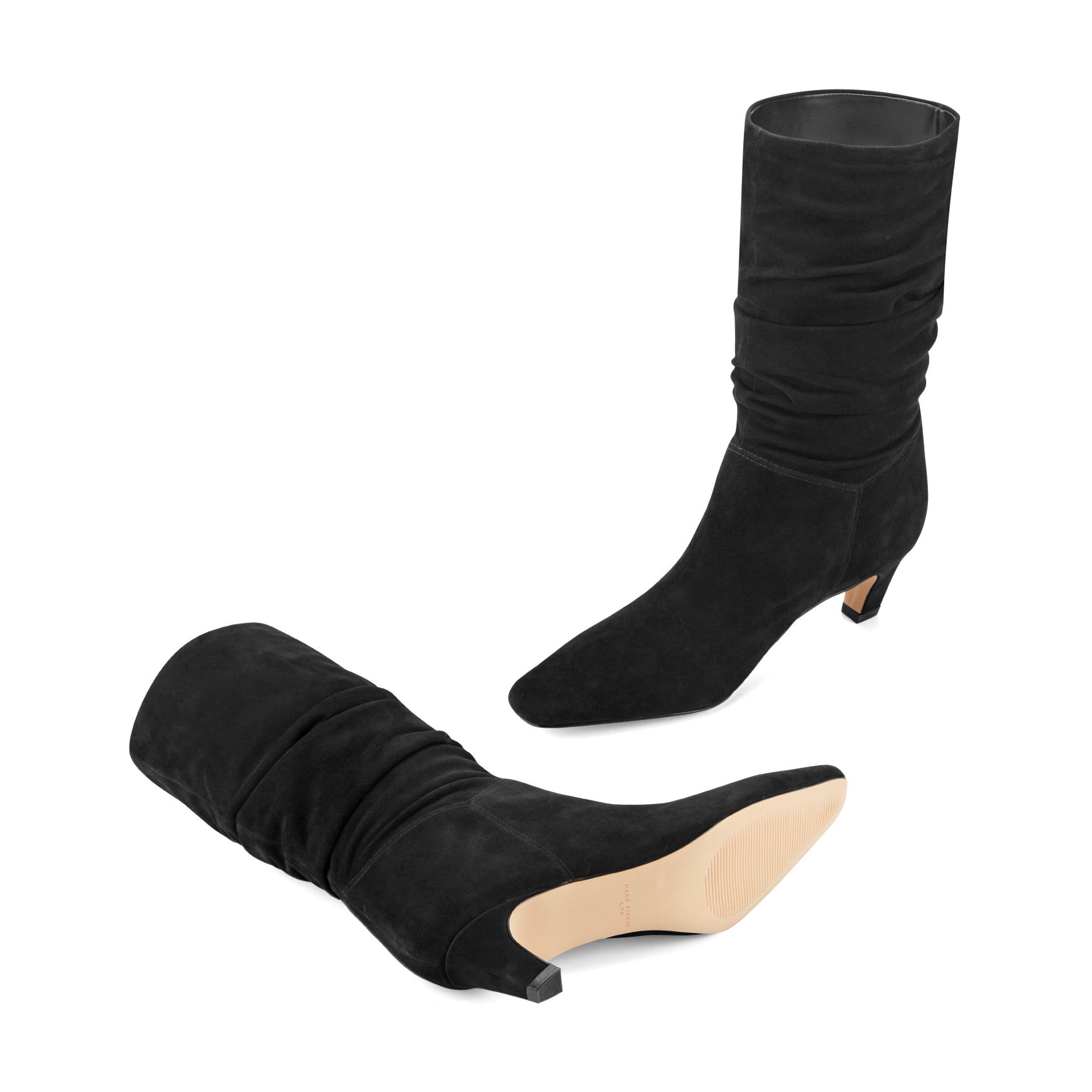Dalores Leather Slouch Bootie