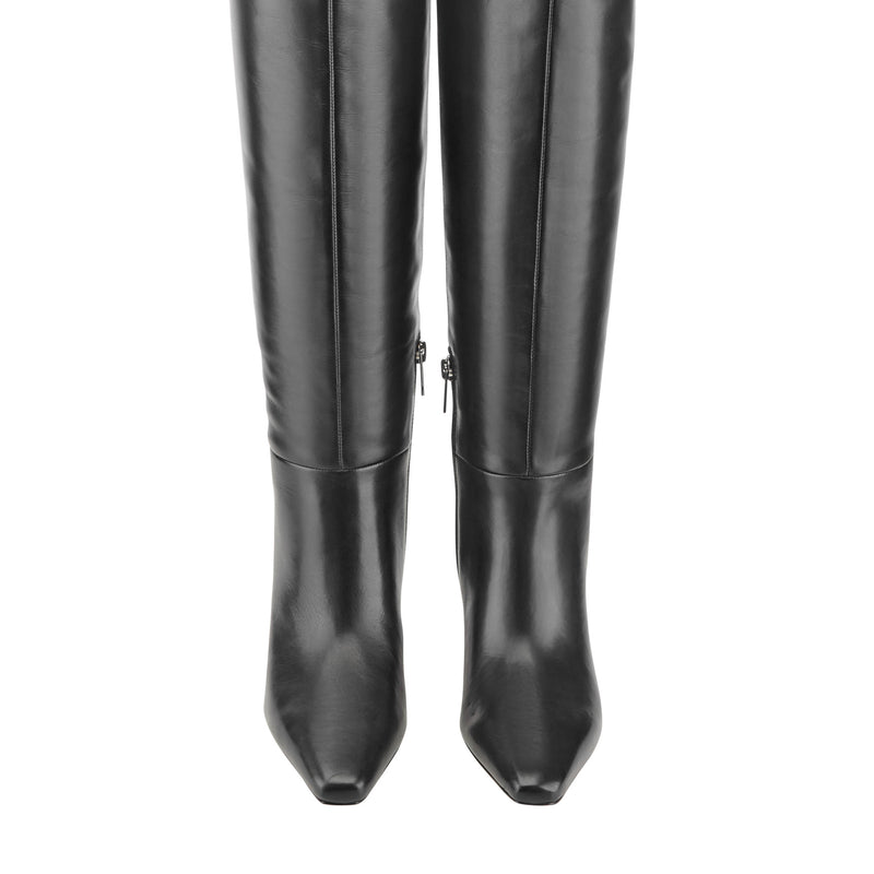 Kaisley Leather Knee High Boot